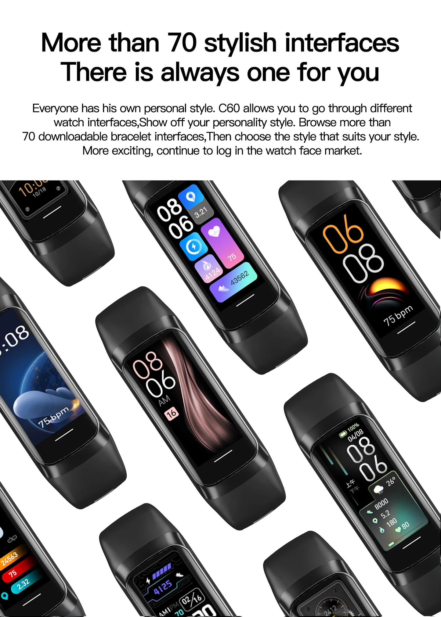 Amoled Smart Watch
